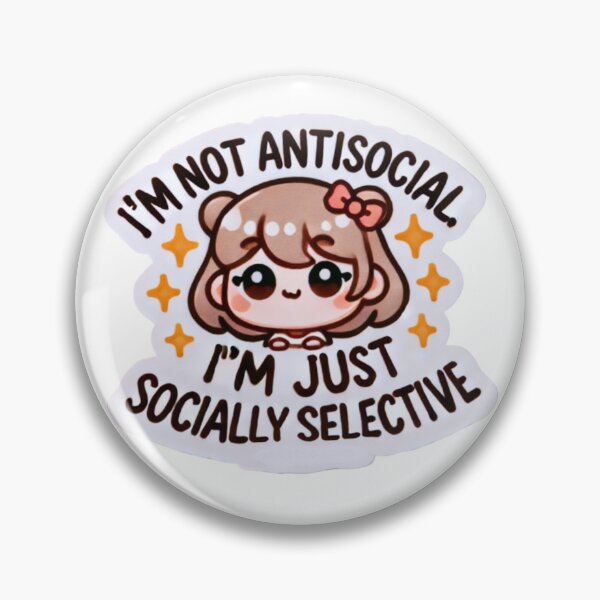 Item preview, Socially Selective & Proud designed and sold by cherryfoxy24.