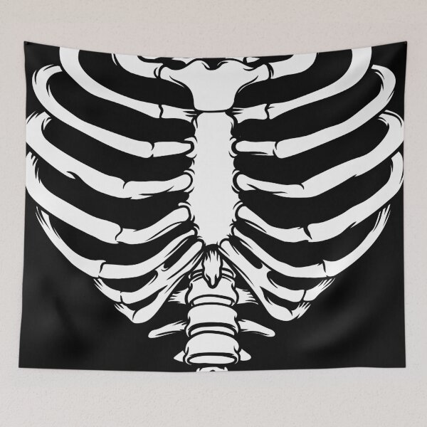 Item preview, Heart Shape Skeleton Rib Heart designed and sold by OniPicturesShop.