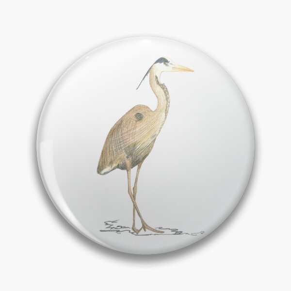 Item preview, Great Blue Heron designed and sold by Ann Brantingham -- Nature Art.