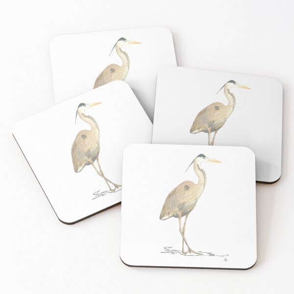 Item preview, Great Blue Heron designed and sold by Ann Brantingham -- Nature Art.