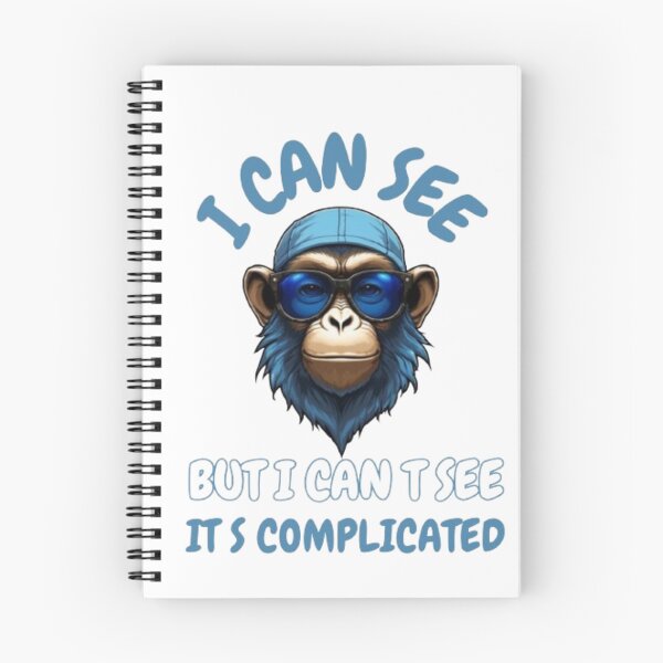 Item preview, I Can See But I Can't It's Complicated designed and sold by DesignNadine.