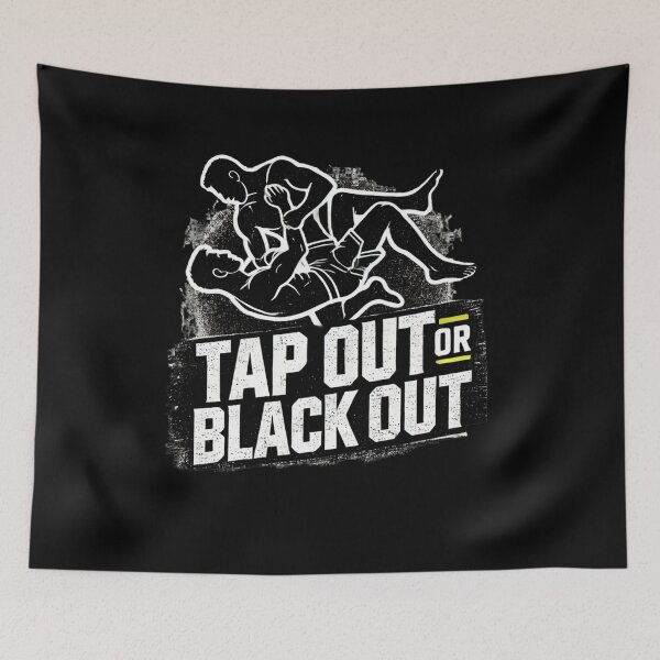 Item preview, Tap Out or Black Out MMA T-Shirt – Bold Fighter Design designed and sold by BlankCanvasHaHa.