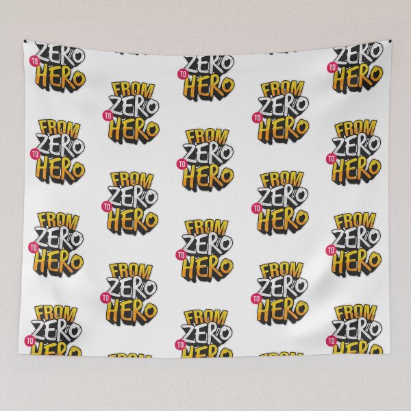 Item preview, From zero to Hero art,  designed and sold by Slickskillz11.