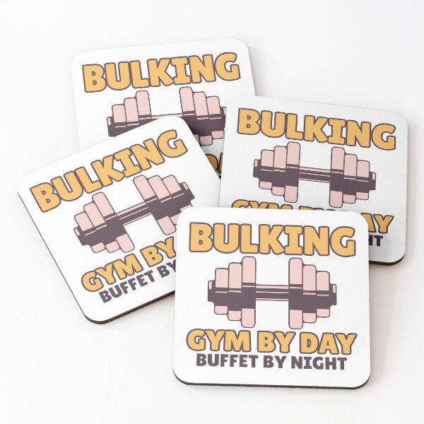 Item preview, Bulking, gym by day, buffet by night - fitness bulking designed and sold by dreamlandbuyers.