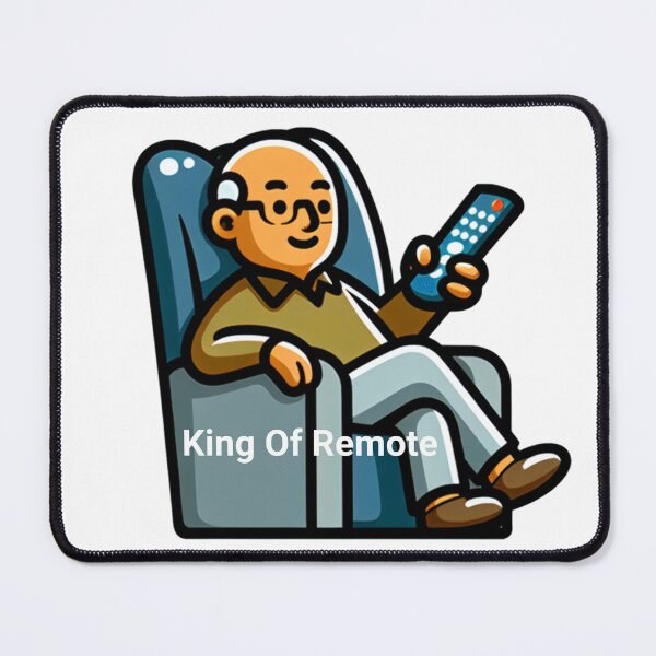 Item preview, King of remote designed and sold by seahorse crossing.