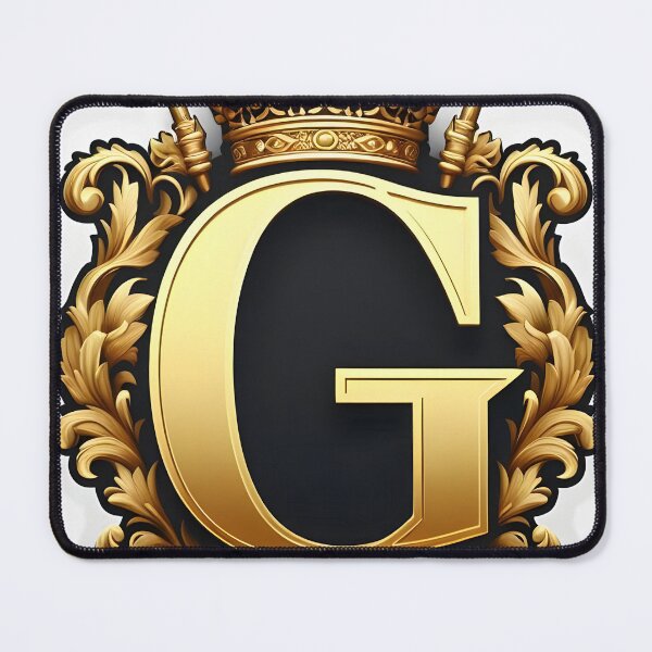 Item preview, a regal and ornate crest featuring a prominent letter "G" designed and sold by ShihawyAhmad.