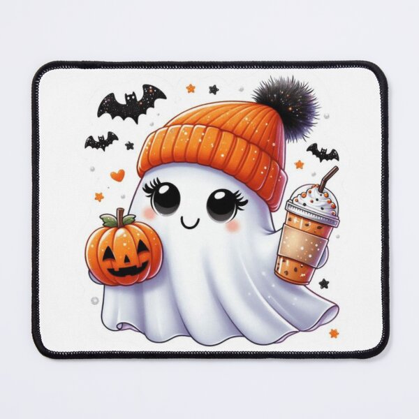 Item preview, Adorably Spooky Ghost with Halloween Vibes ??" designed and sold by Colorten.