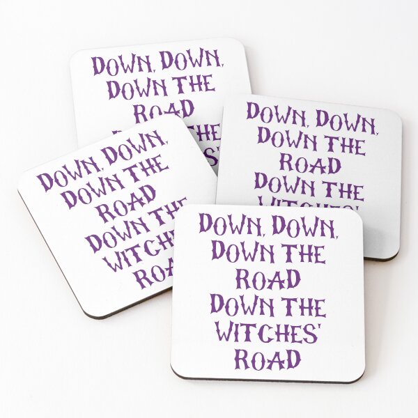 Item preview, Down, Down, Down The Road, Down The Witches Road designed and sold by Spike The Punch Design Co..