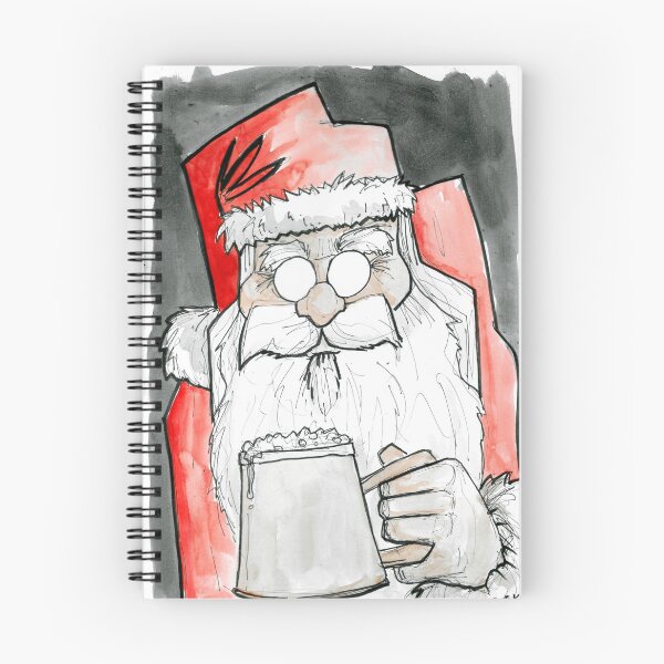 Item preview, Santa Drinking designed and sold by TheKingLobotomy.