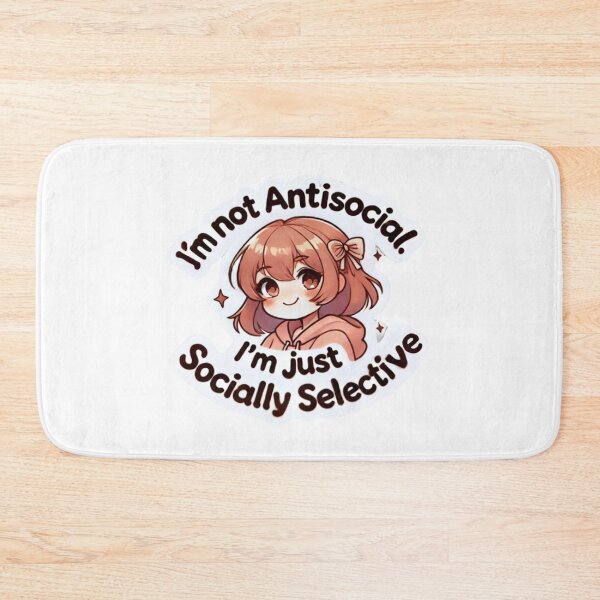 Item preview, Not Antisocial, Just Choosey designed and sold by cherryfoxy24.