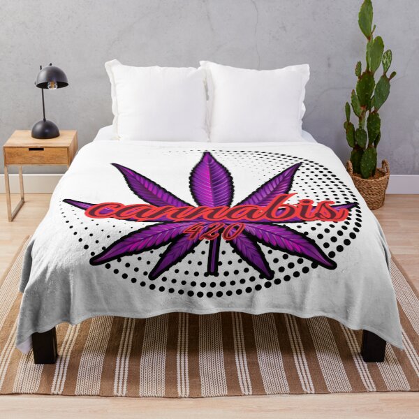 Item preview, Purple Blaze Weed: Cannabis 420 Vibes designed and sold by NosionDesigns.