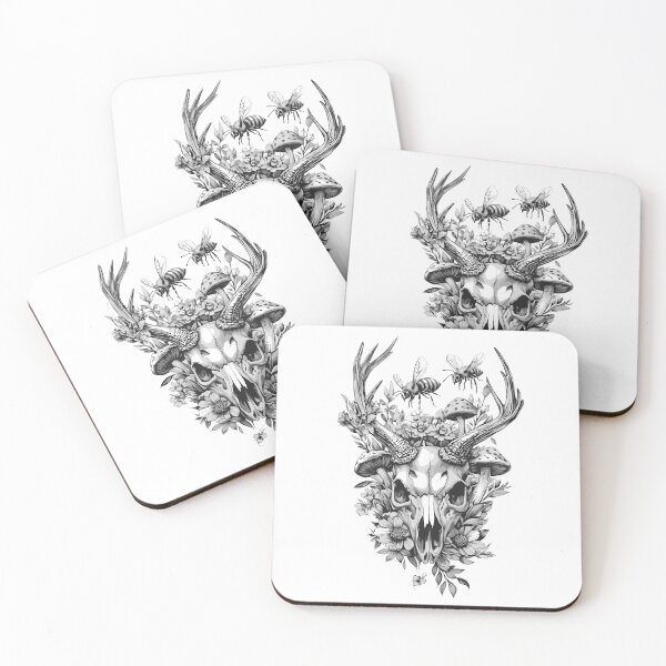 Item preview, Deer Skull designed and sold by shafranietz.