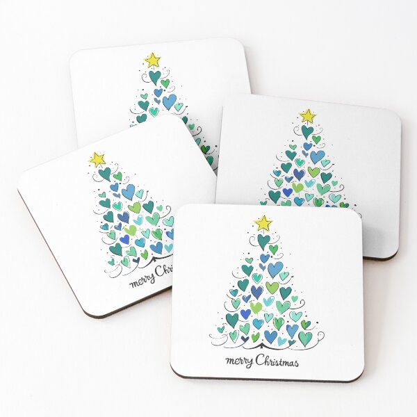 Item preview, Arte del árbol de Navidad alegre designed and sold by My Favorite Store.