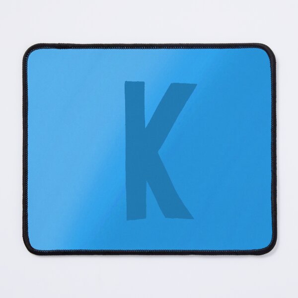 Item preview, Light Blue K with Gradient Background designed and sold by MusicQueen17.