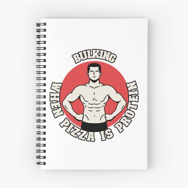Item preview, Bulking, when pizza is protein- bulking fitness designed and sold by dreamlandbuyers.