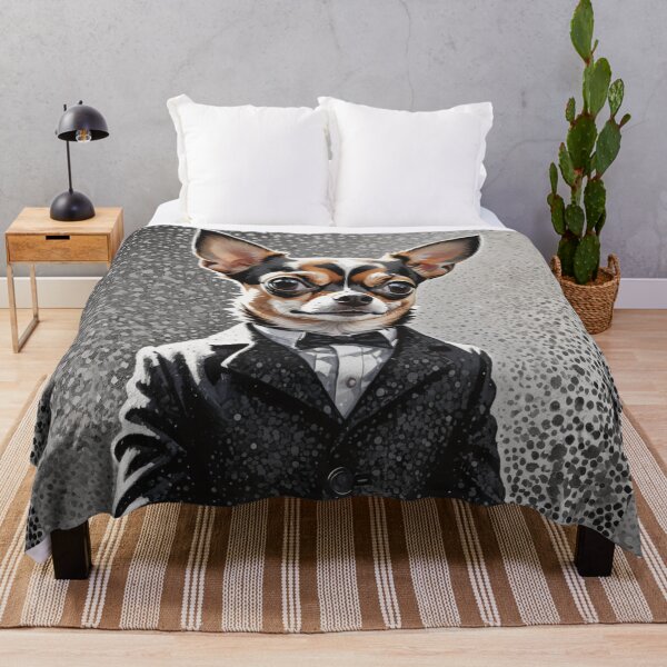 Item preview, Chihuahua in a Stylish Suit designed and sold by Slick-Waffles.