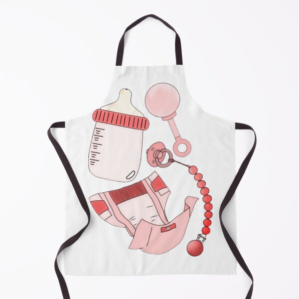 Item preview, Baby product patterns (pink) designed and sold by Artistkhg.