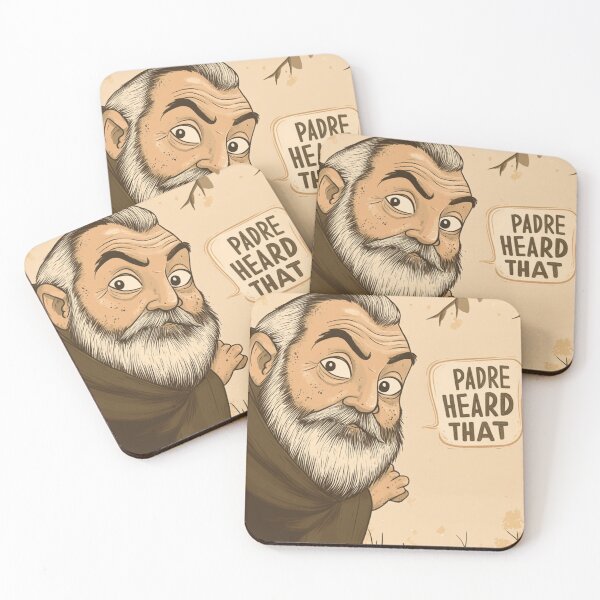 Item preview, Padre Heard that designed and sold by SparkofKindness.