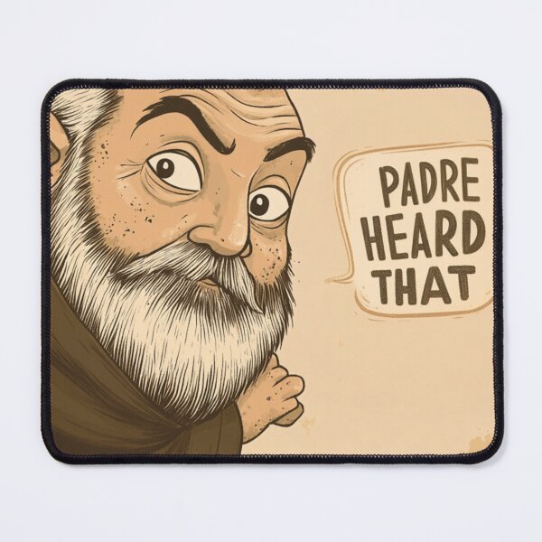 Item preview, Padre Heard that designed and sold by SparkofKindness.
