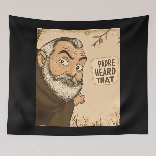 Item preview, Padre Heard that designed and sold by SparkofKindness.