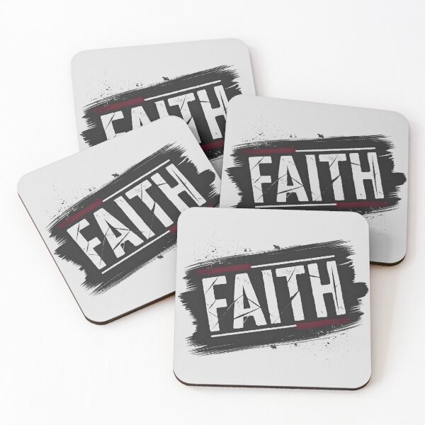 Item preview, Bold Grunge Faith Typography designed and sold by digitalscrabble.