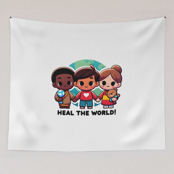 Item preview, Heal the world! designed and sold by ShihawyAhmad.