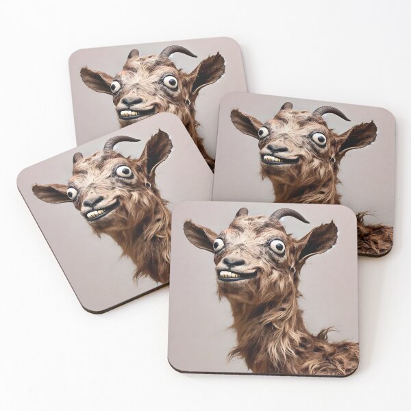 Item preview, The Grinning Goat designed and sold by ArtPrintsUSA.