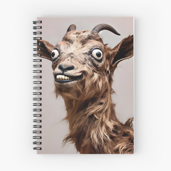 Item preview, The Grinning Goat designed and sold by ArtPrintsUSA.