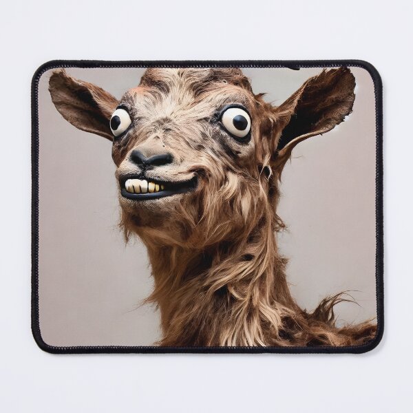 Item preview, The Grinning Goat designed and sold by ArtPrintsUSA.