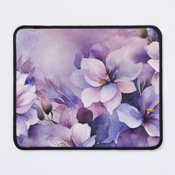 Item preview, Purple and White Flowers designed and sold by Ravenbluff.