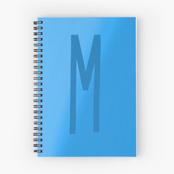 Item preview, Light Blue M with Gradient Background designed and sold by MusicQueen17.