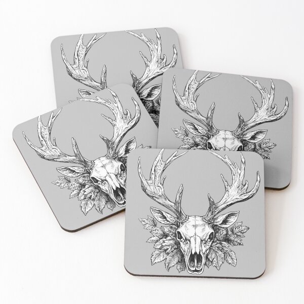 Item preview, Deer Skull designed and sold by shafranietz.