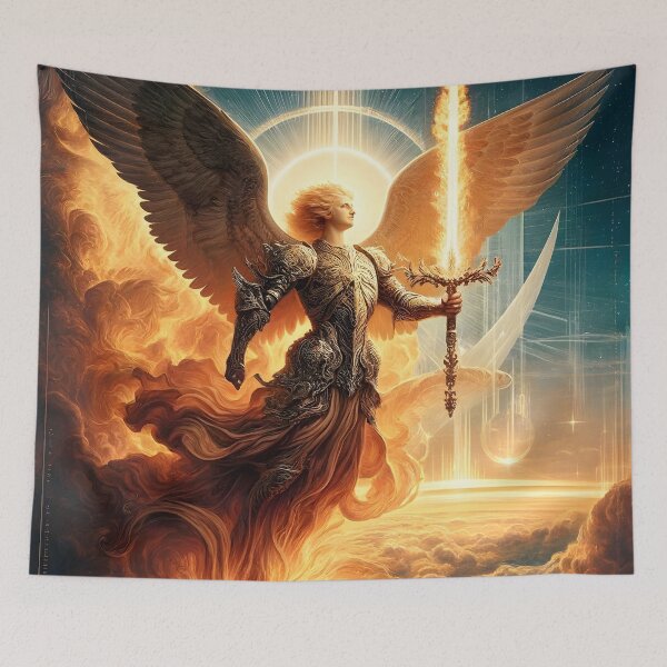 Item preview, The Celestial Guardian designed and sold by ArtPrintsUSA.