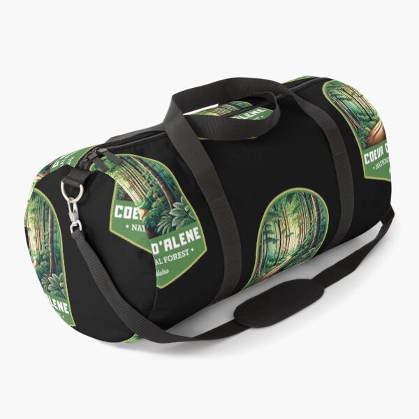 Item preview, Retro Coeur d'Alene National Forest Idaho Art Travel designed and sold by MaateoDesign.