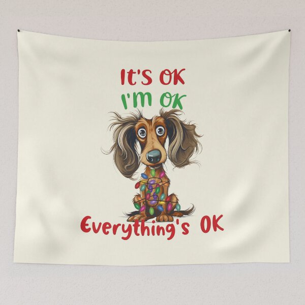 Item preview, It’s OK, I’m OK, Everything’s OK- Christmas Version designed and sold by VibeHiveThreads.