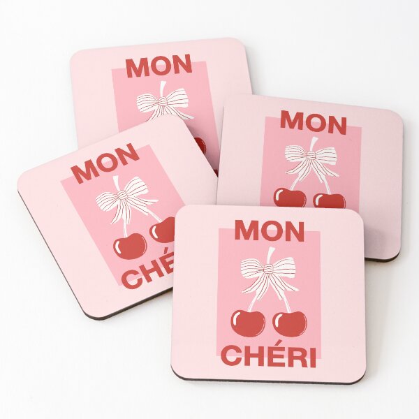Item preview, Mon Cheri. Cherry Poster. Y2K print. designed and sold by CoCoArt-Ua.