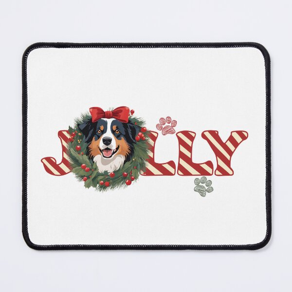 Item preview, Jolly Christmas - Australian Shepherd Nose Edition designed and sold by GoodyPaws.
