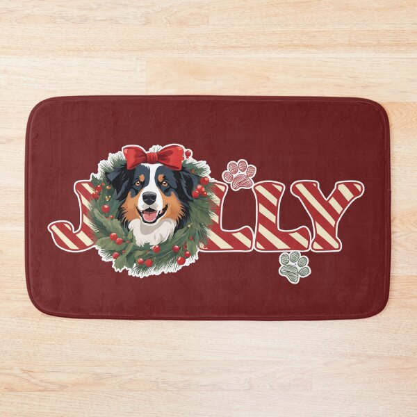 Item preview, Jolly Christmas - Australian Shepherd Nose Edition designed and sold by GoodyPaws.