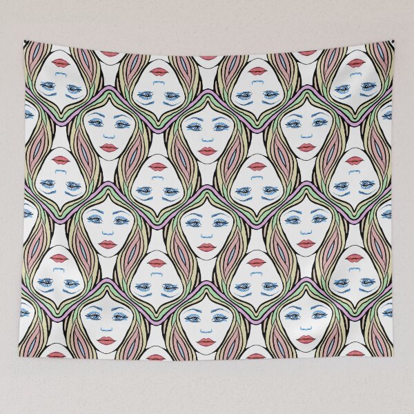 Item preview, Hand drawn design female illustration designed and sold by Shoot-The-Moon.