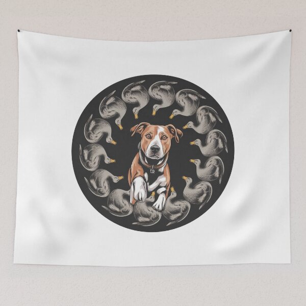 Item preview, Duck Herding Dog Ducks designed and sold by These_Prints.
