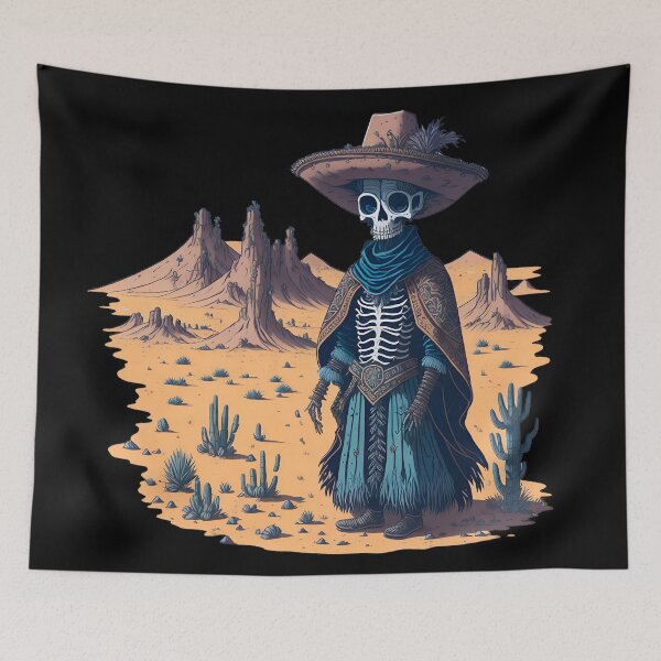 Item preview, Charro Skull 01 designed and sold by Alan Javier Cordoba Espinosa.