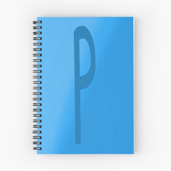 Item preview, Light Blue P with Gradient Background designed and sold by MusicQueen17.