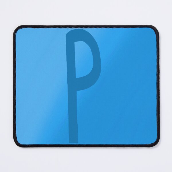 Item preview, Light Blue P with Gradient Background designed and sold by MusicQueen17.