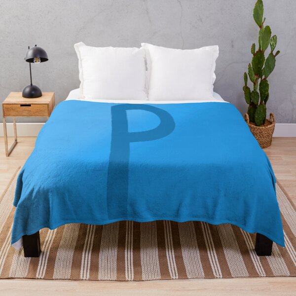 Item preview, Light Blue P with Gradient Background designed and sold by MusicQueen17.