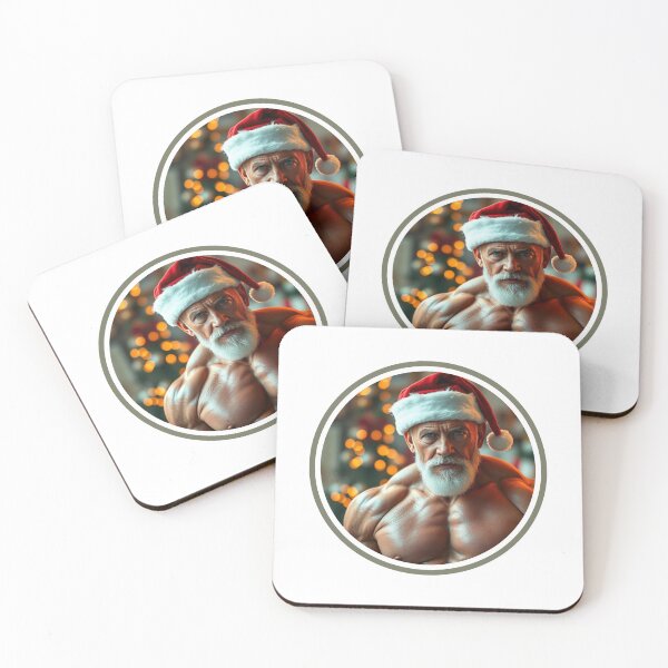 Item preview, Merry Christmas for bodybuilding lovers designed and sold by muscledaddies.