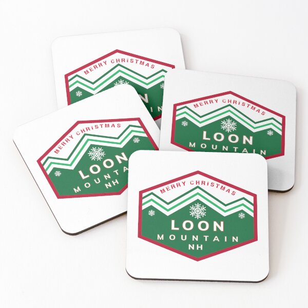 Item preview, Loon Mountain, NH, Merry Christmas designed and sold by positiveimages.