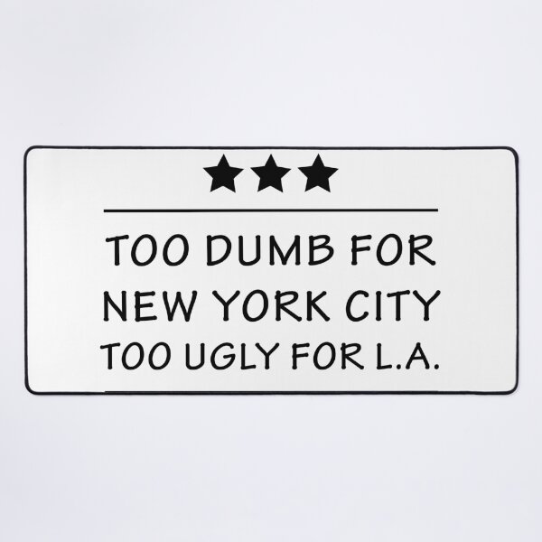 Item preview, New York and L.A. designed and sold by yellowmadcat.