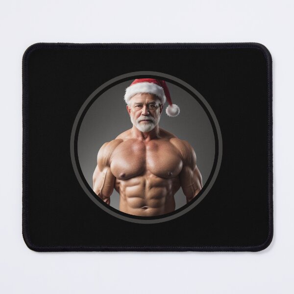 Item preview, Handsome Santa Claus designed and sold by muscledaddies.