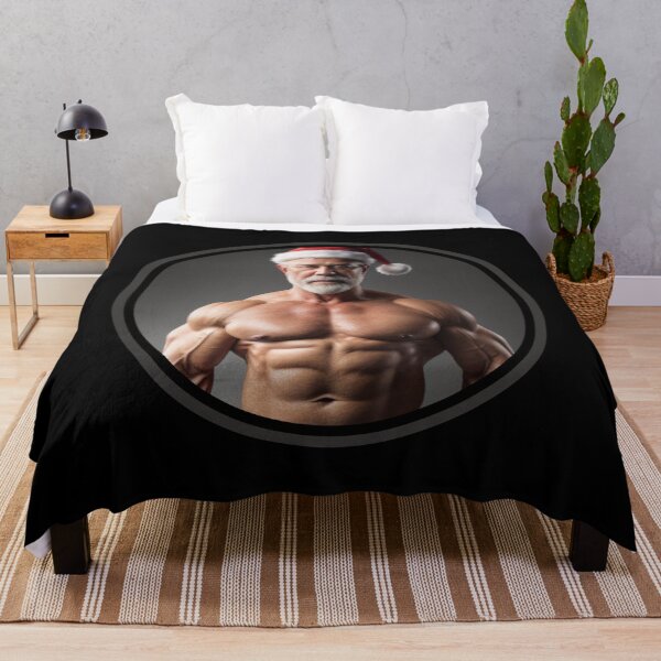 Item preview, Handsome Santa Claus designed and sold by muscledaddies.