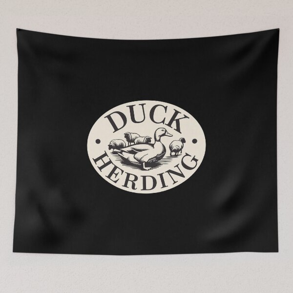 Item preview, Duck Herding Dog Ducks designed and sold by These_Prints.